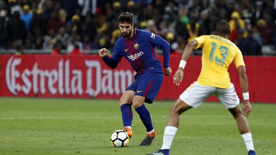 " Barca beat Mamelodi Sundowns to win Nelson Mandela Centenary Cup "