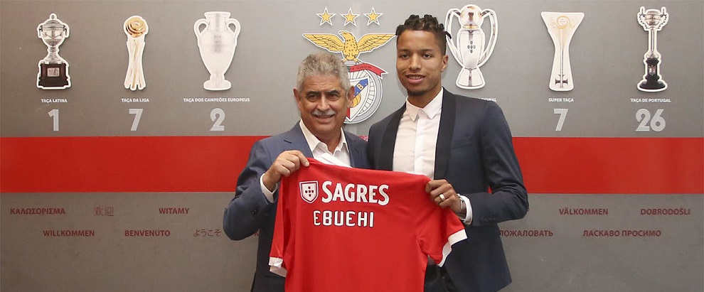 "Nigeria young right-back Tyronne Ebuehi joins Benfica"
