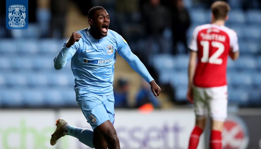 Coventry striker Bakayoko scores in win over Fleetwood