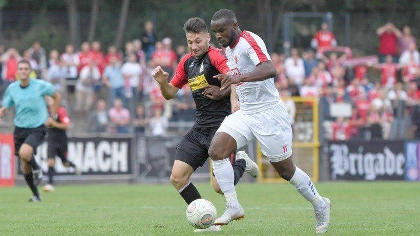 German-based attacker Kargbo happy to find top form