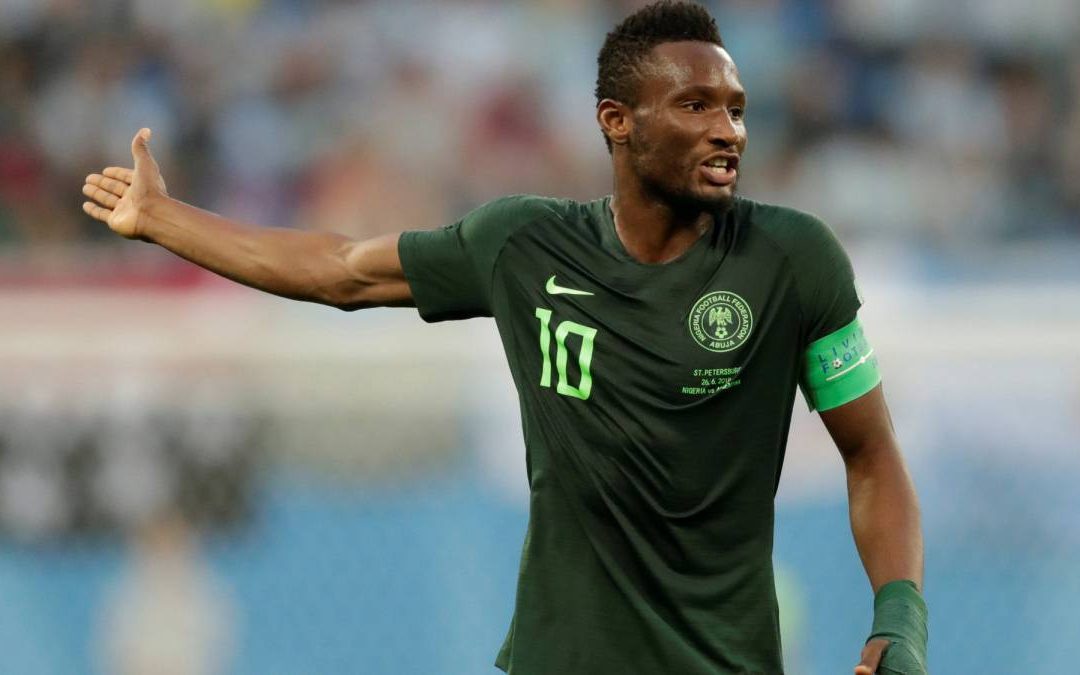 Experienced midfielder Obi Mikel named in Nigeria Afcon squad