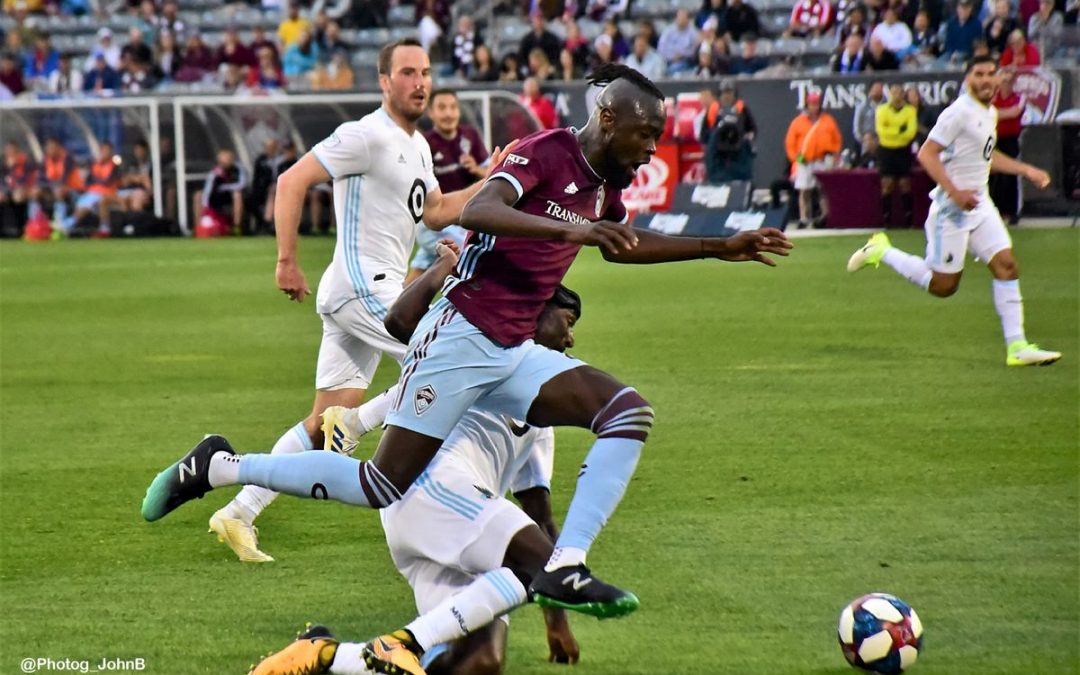 Rapids’ striker Kamara named in MLS Team of the Week