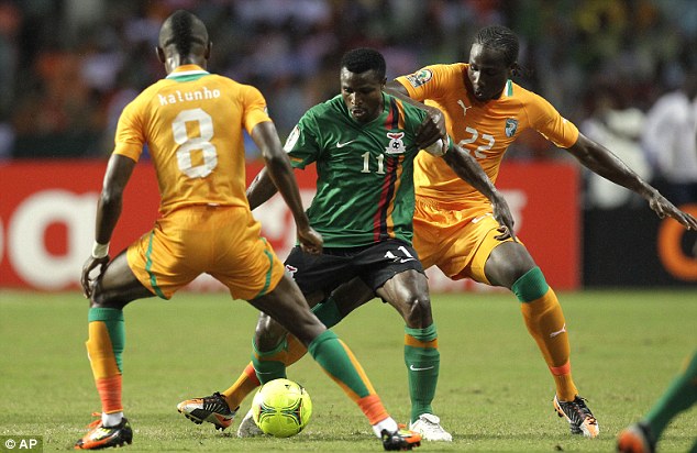 Ivory Coast thrash Zambia in Afcon warm-up