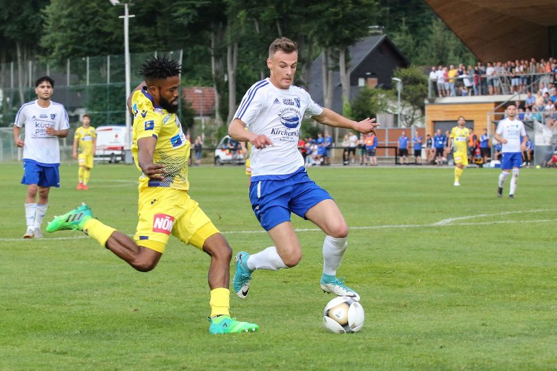 Midfielder George Davies delighted to be back in action