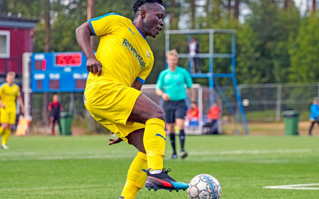 Three goals in three games for Abdul Sesay in Finland