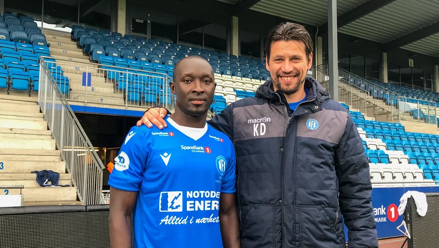 Alfred Sankoh signs for Norwegian side Notodden FK