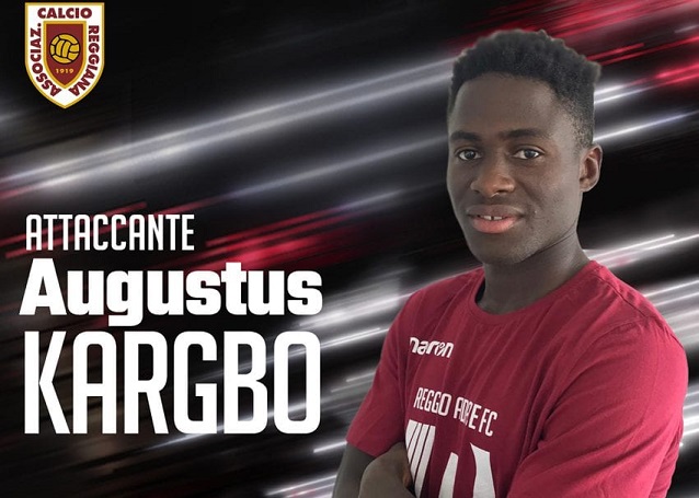 Augustus Kargbo looking forward to challenge at Reggio Audace