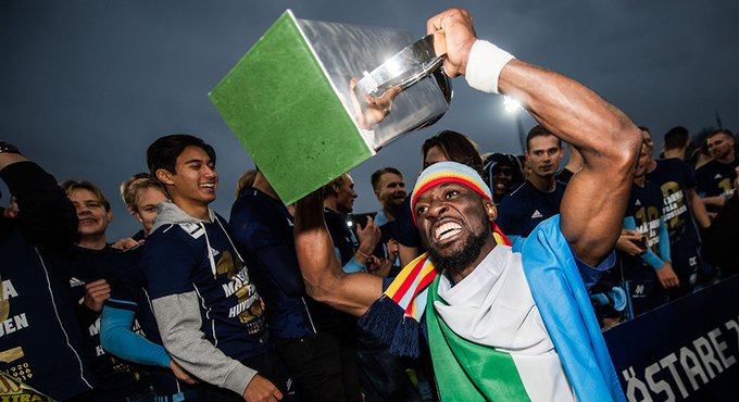 Buya Turay nets to win first major title with Djurgarden