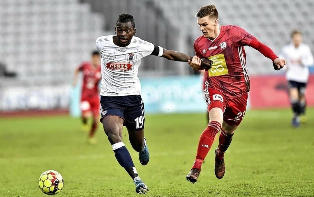 Striker Bundu nets brace in Danish Cup quarter-final tie