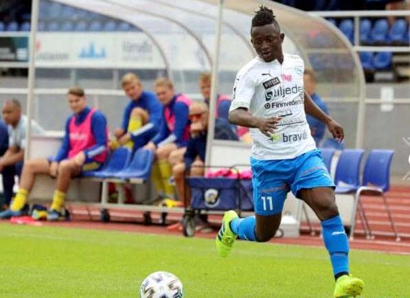 Varnamo striker Kargbo pleased with the run of scoring form