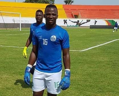 EE Lions keeper Kamara ready to play again after eight-months out