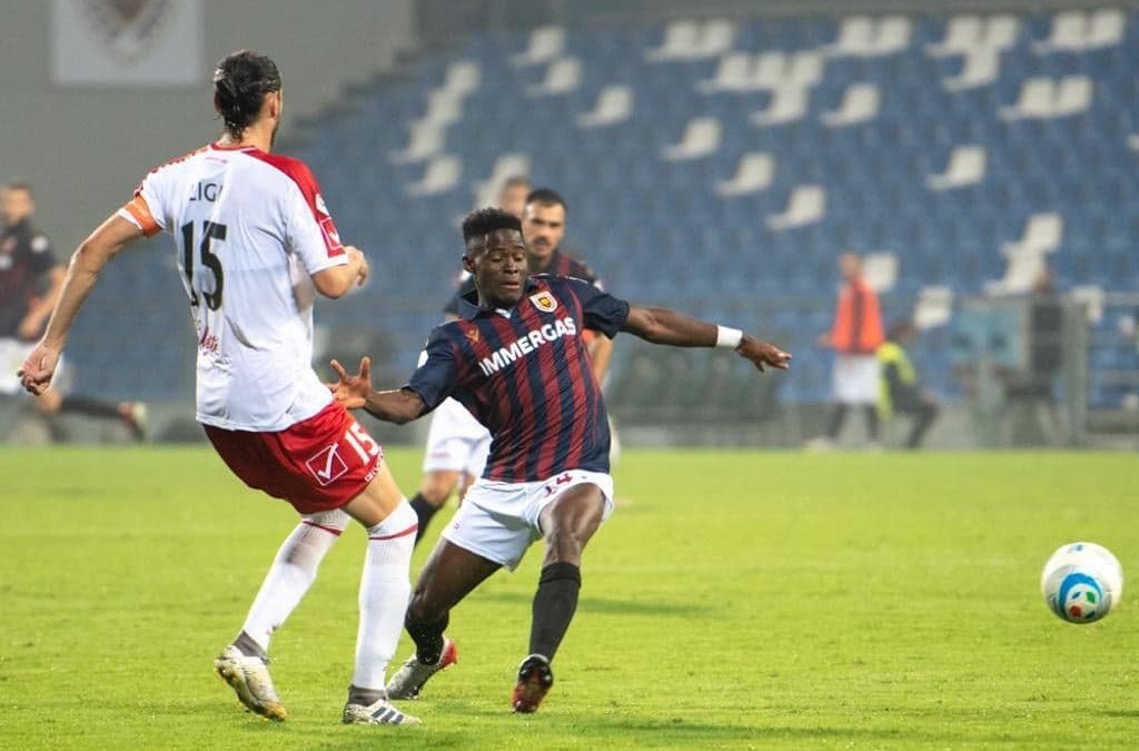 Reggio Audace attacker Kargbo thrilled after brace