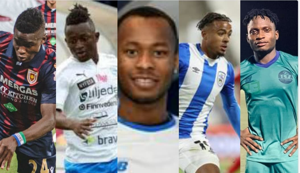 Five rising Sierra Leonean footballers in Europe in 2020