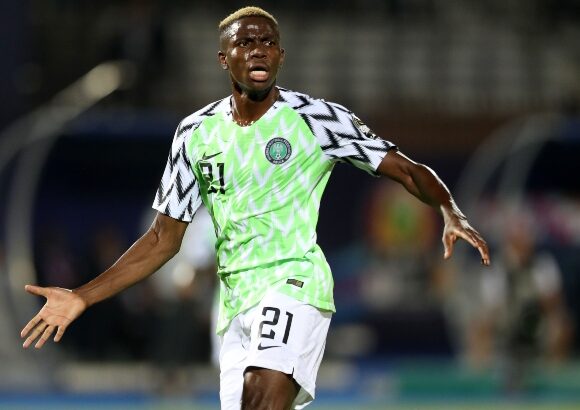 Nigeria striker Victor Osimhen tests positive for Covid-19