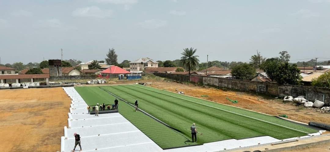 Kenema artificial turf could be ready in two weeks