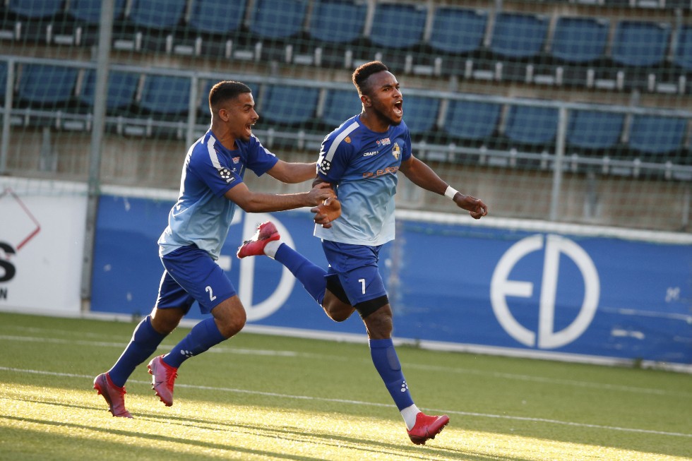 Christian Moses scores first Värnamo goal on debut
