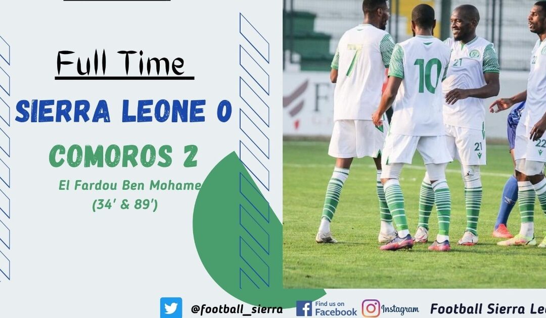 AFCON debutant Comoros secures well-deserved victory over Sierra Leone