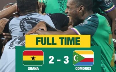 AFCON 2021: Ghana Black Stars knocked out by Comoros