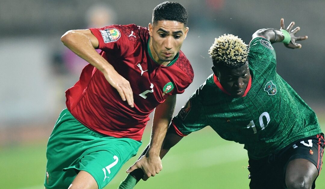 Achraf Hakimi nets as Morocco beat Malawi to reach quarter-finals