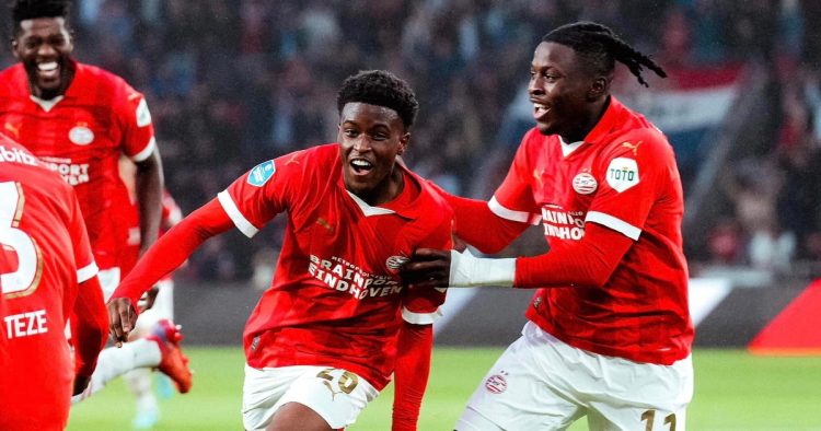 Isaac Babadi nets first Champions League goal for PSV