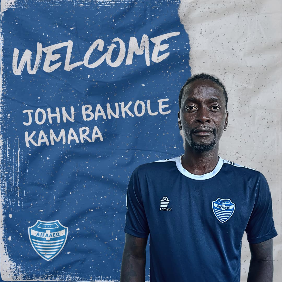 New Egaleo deal for midfielder John Kamara in Greece