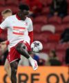 Defender Alex Bangura makes Boro return in win over Cardiff