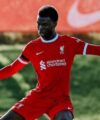 Amara Nallo features for Liverpool U21 in a draw with Benfica in the International Cup