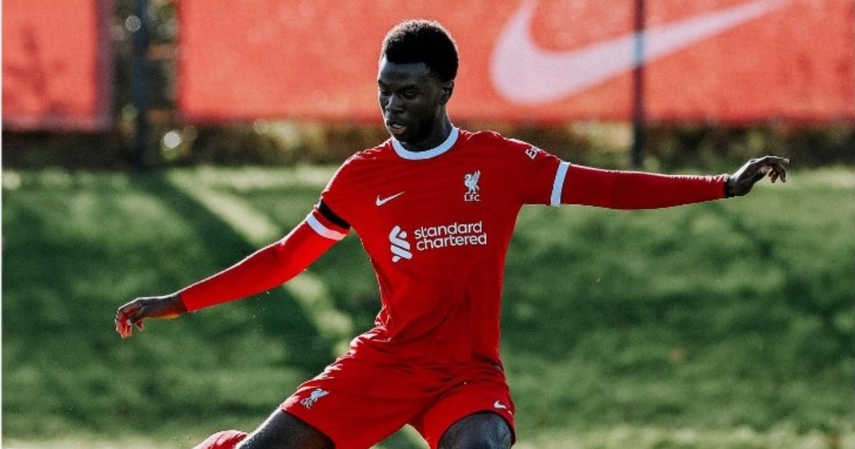 Amara Nallo features for Liverpool U21 in a draw with Benfica in the International Cup