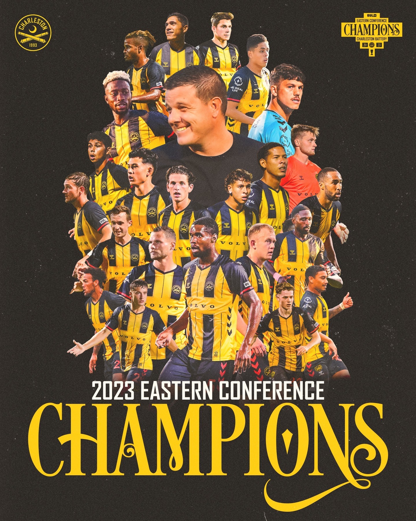 Charleston Battery crowned 2023 Eastern Conference Champions