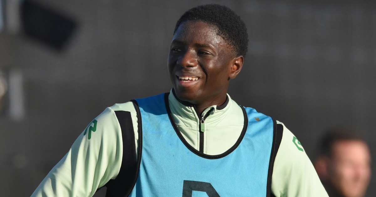 Fofin Turay all smiles as his Groningen side wrap up preparaation for Telstar