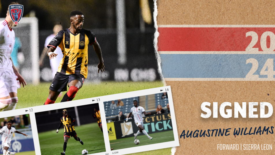 Sierra Leone striker Augustine Williams joins Indy Eleven