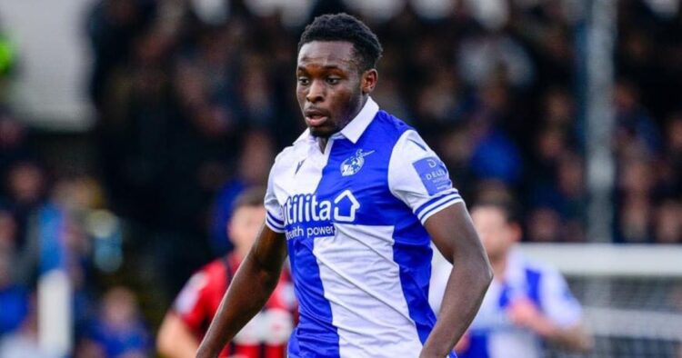 Kamil Conteh has a successful Bristol Rovers debut