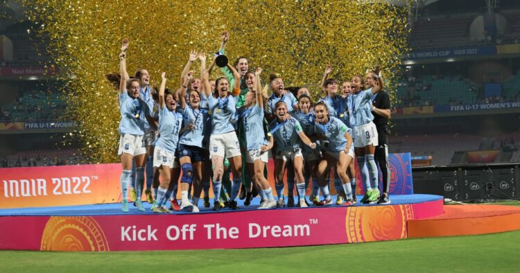SPAIN U17 WOMEN'S WINNERS OF 2022 EDITION