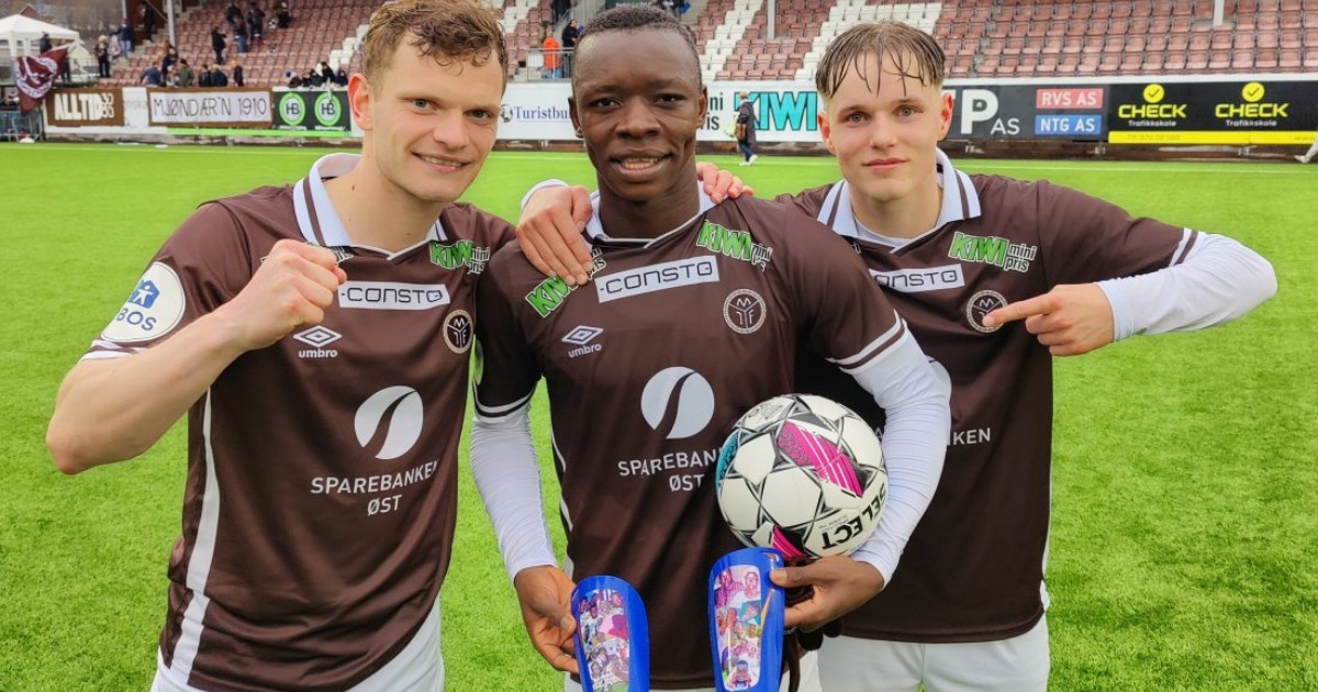 Striker Alie Conteh nets hattrick for Norwegian side Mjøndalen