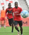 Midfielder Yayah Kallon returns to full SSC Bari training