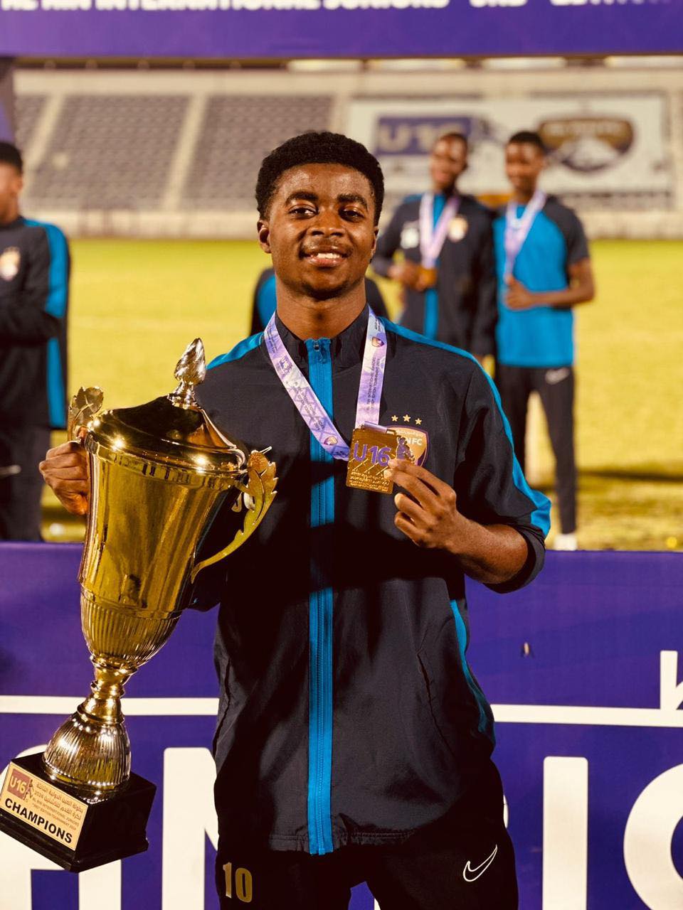 I was happy to help the team win the third edition of the Al Ain International Cup.