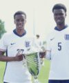 Amara Nallo features for England's U18 in the Tri-Nation win over Morocco.