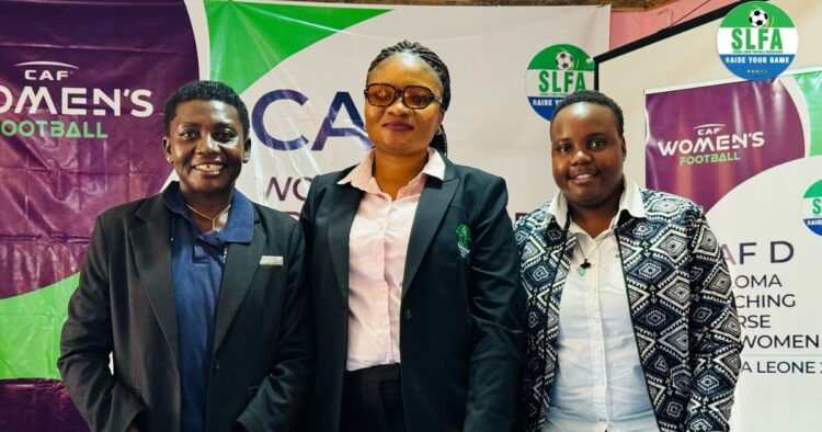 SLFA and CAF come together to Empower Women in Football