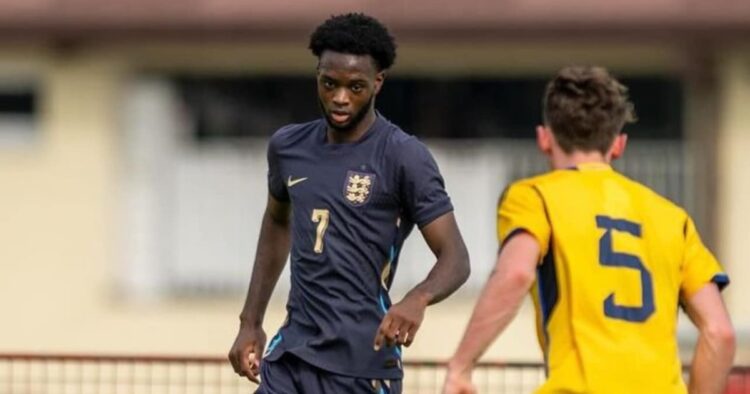 Abu Kamara makes England U20 debut in win over Sweden