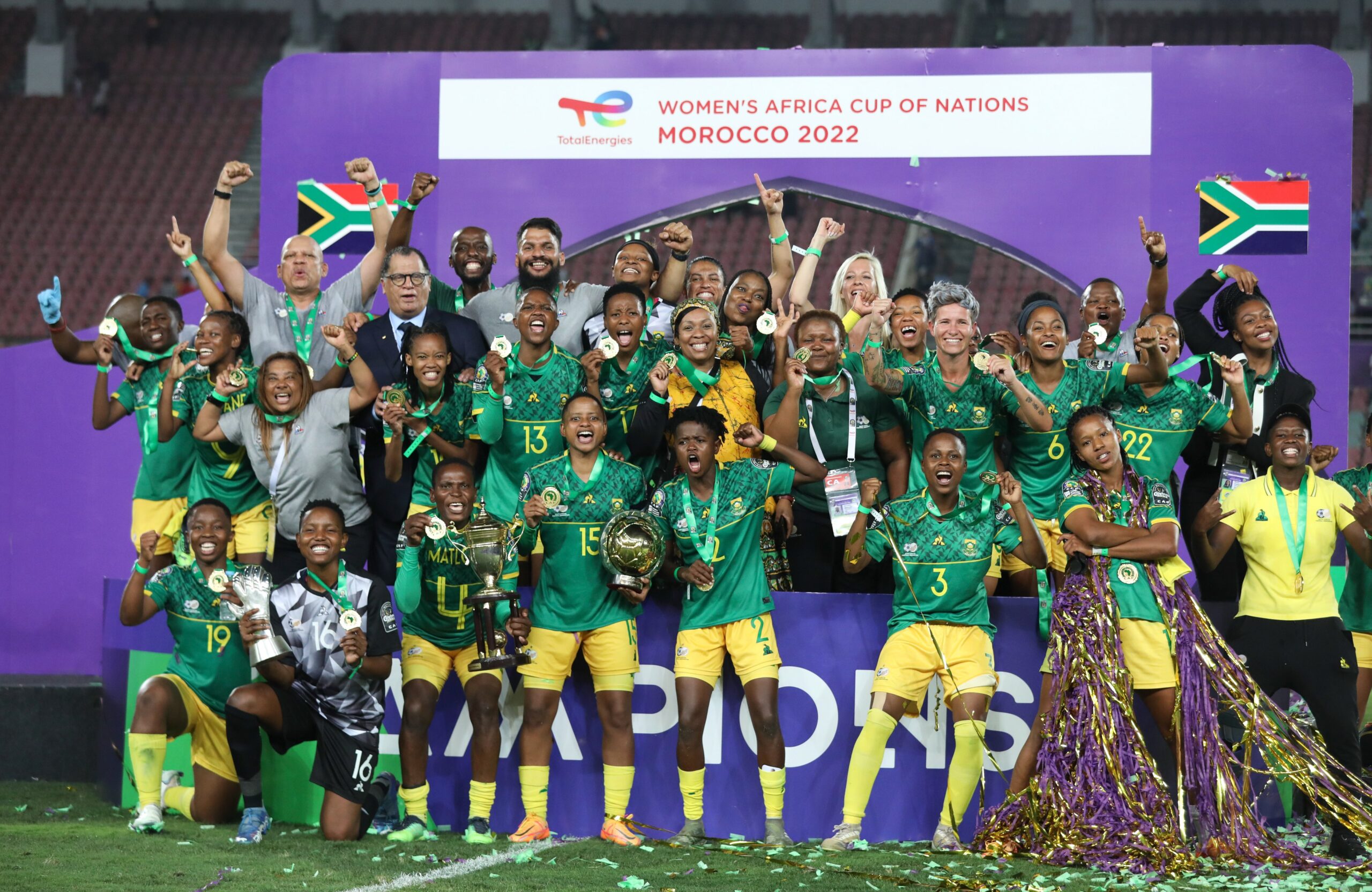 Banyana Banyana won the last edition in Morocco with a 2-1 victory over the host country. Hildah Magaia was the star of the game, scoring two goals to secure South Africa’s win in the final.