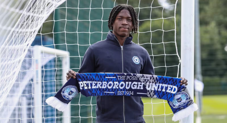 Peterborough has confirmed the signing of former Welling United striker David Kamara on a two-year contract.