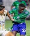 Emmanuel Samadia's Hartford share spoils with Charleston Battery