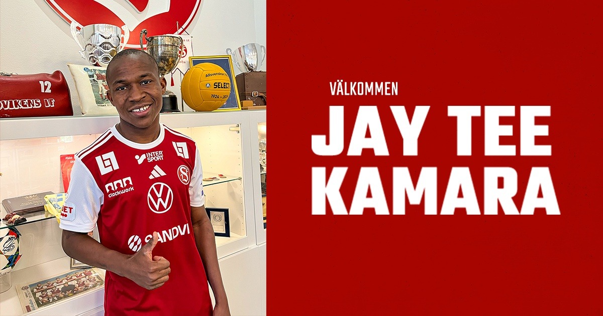 Swedish Superettan side Sandvikens sing Jay Tee Kamara