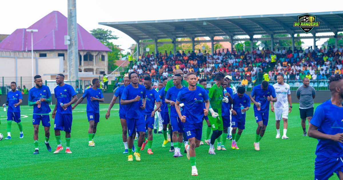 Bo Rangers optimistic ahead of San Pedro Champions League tie