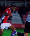 Tyrese Fornah features in Salford's first win of the season