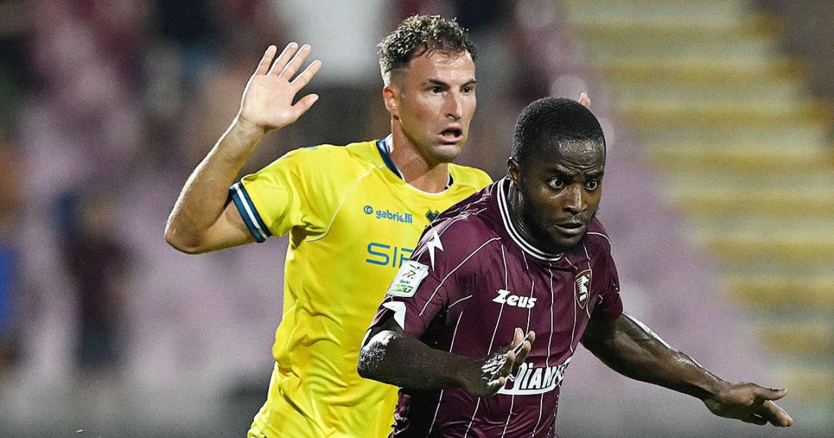 Sierra Leone’s Yayah Kallon out of Salernitana’s trip to Reggiana