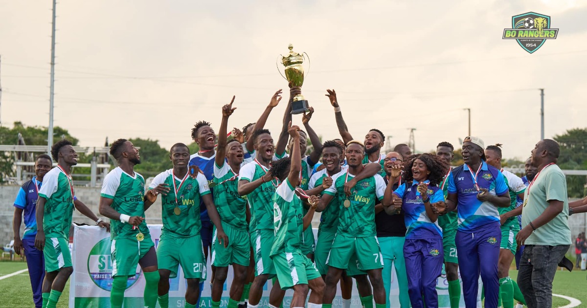 Bo Rangers coach Keister hails team spirit after Sierra Leone Cup triumph