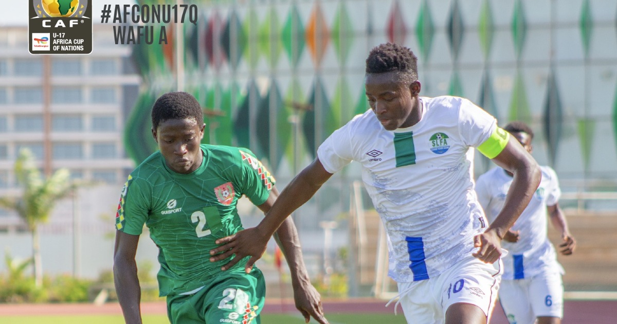 Guinea Bissau beat Sierra Leone to reach WAFU U17 Semis