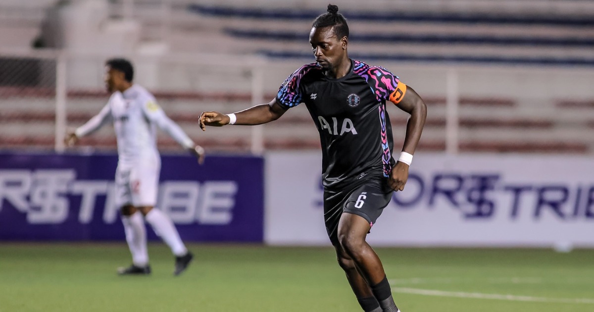 Maharlika FC midfielder John Kamara happy with his form