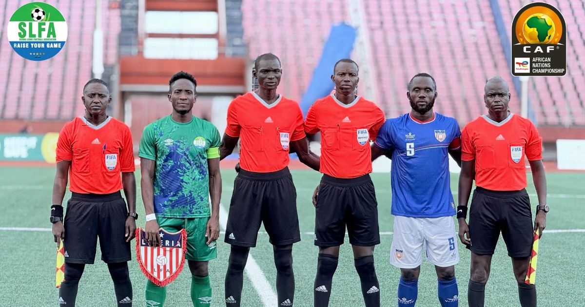 Liberia knockout Sierra Leone in CHAN first round qualifiers